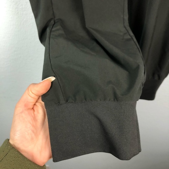 Athleta Soho Jogger Track Pants Dark Olive Grey 2 - Picture 3 of 8